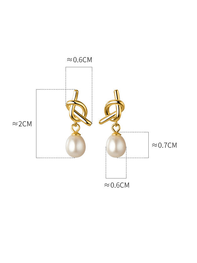 Pearl Drop Earrings