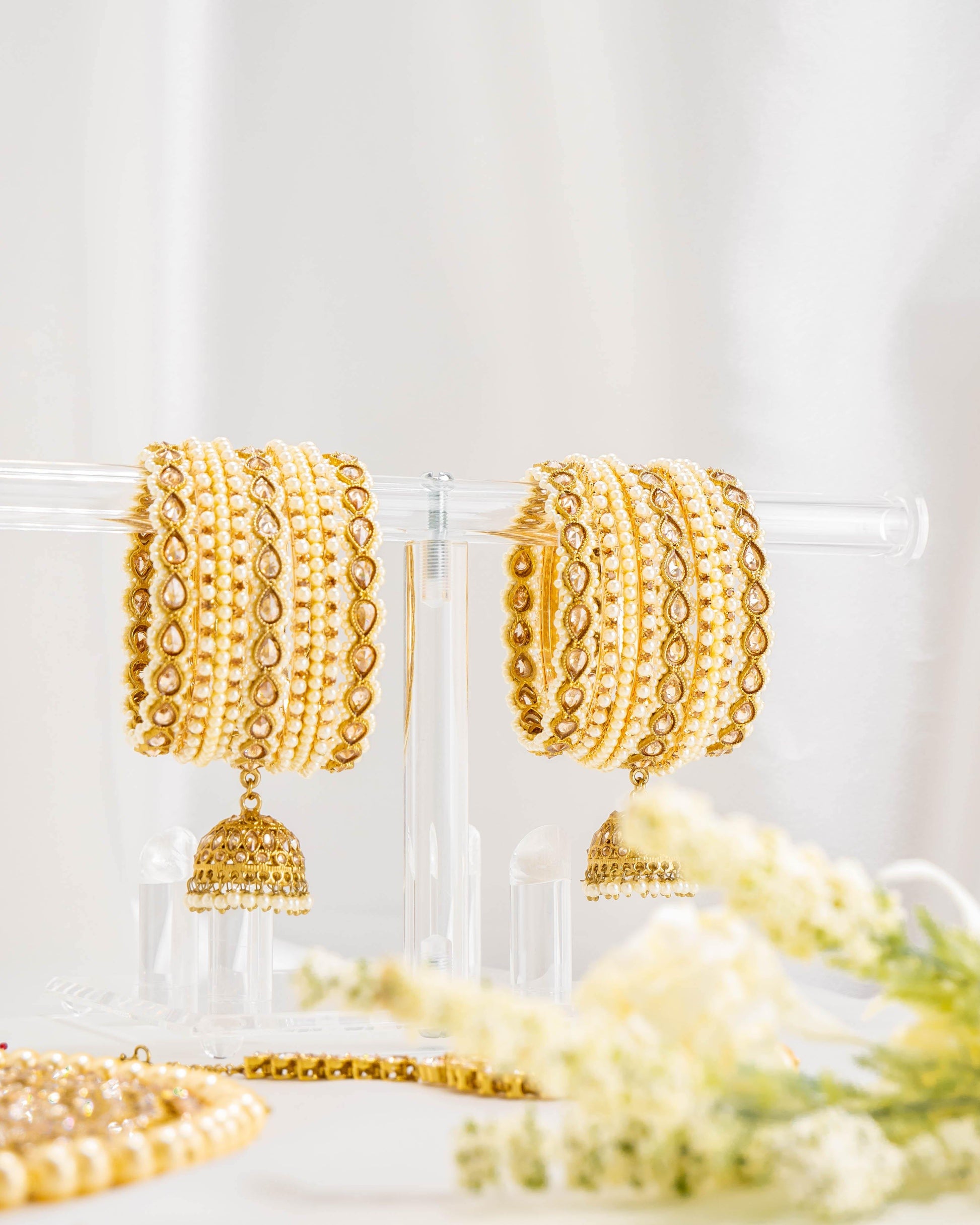 Polki Bangles - Noor Zaara