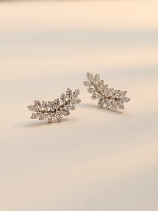 Arc Cubic Zirconium Earrings