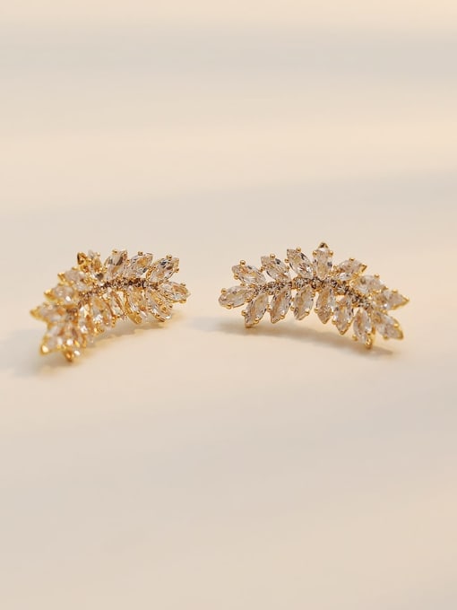 Arc Cubic Zirconium Earrings