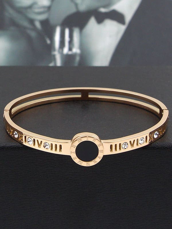 Cubic Zirconia Roman Bangle