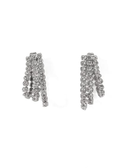 Diamondesque Drop Earrings