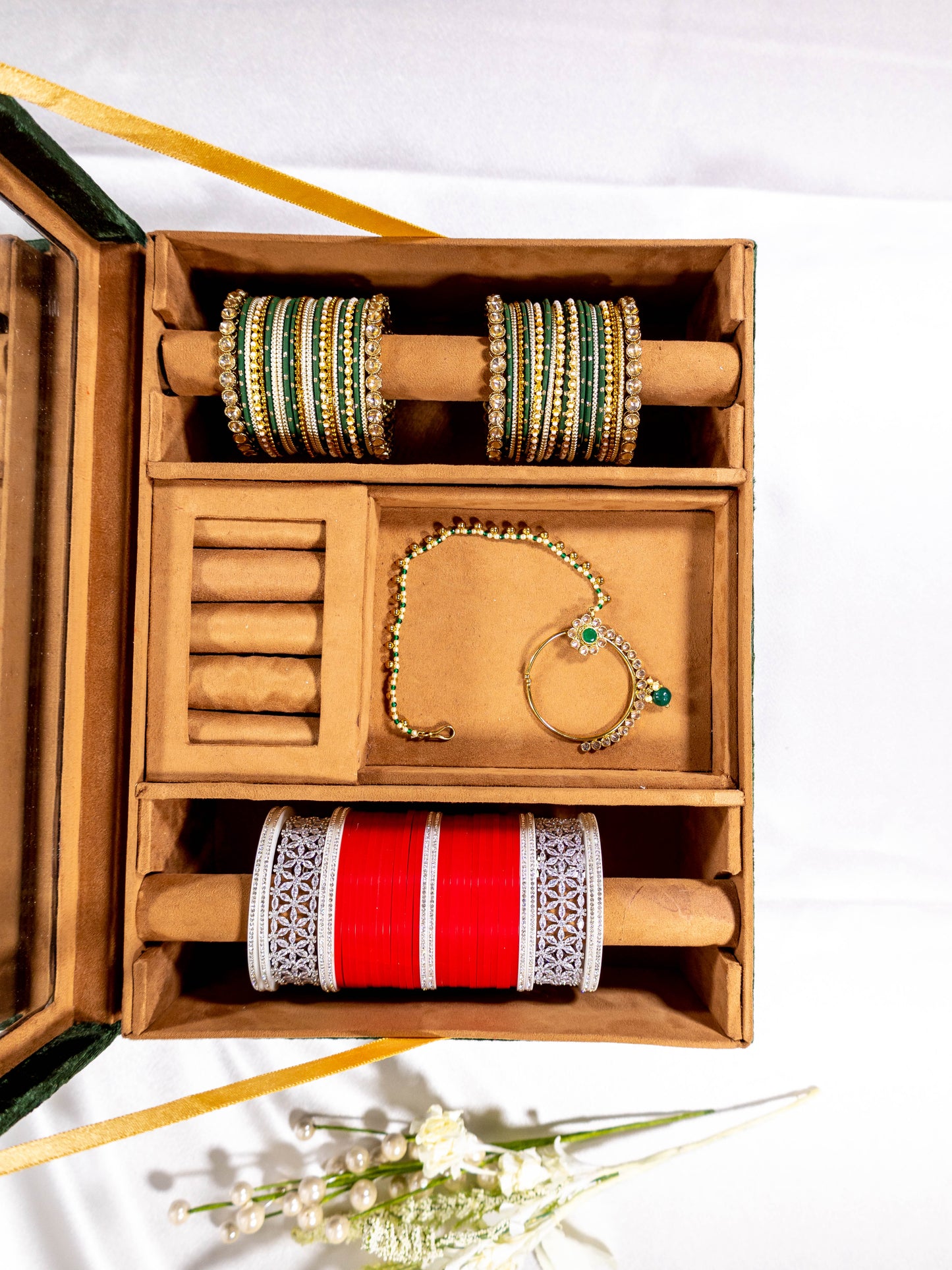 Kiara Trousseau Jewelry Box