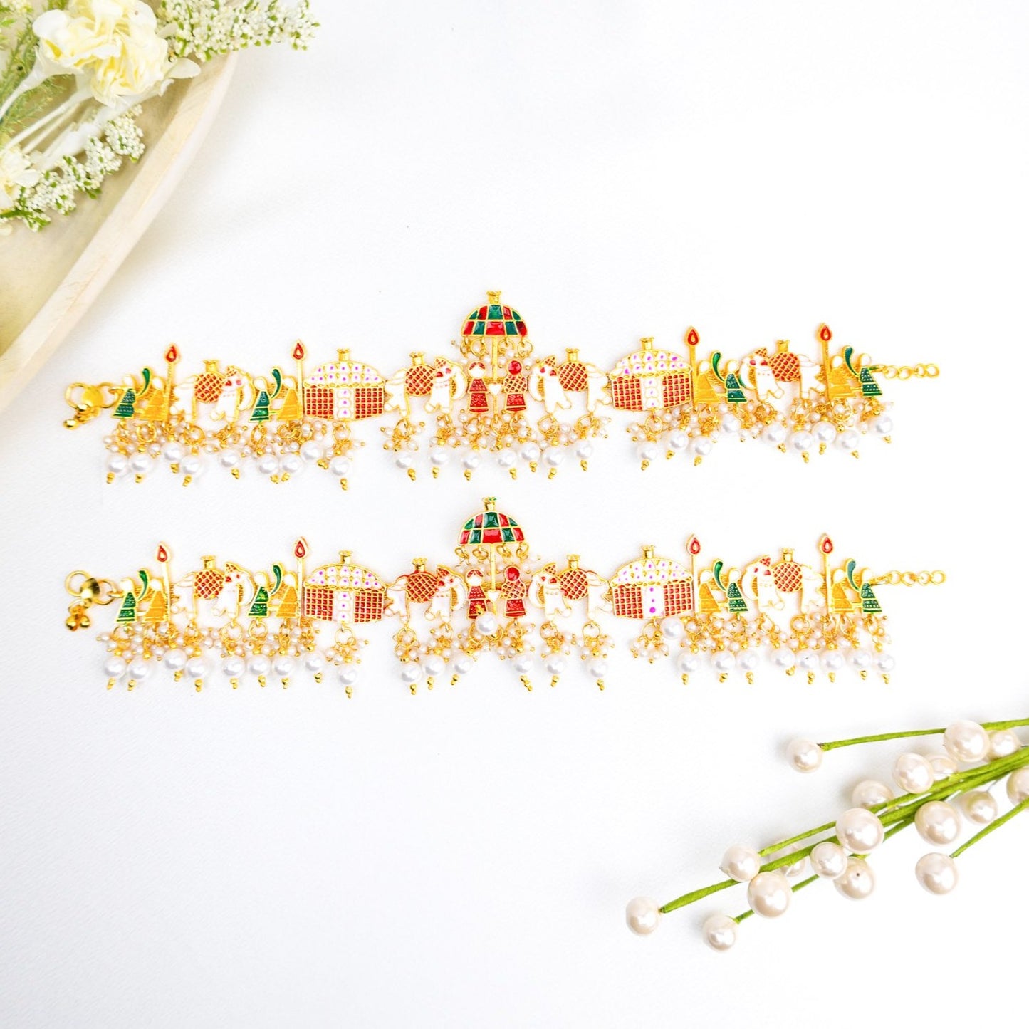 Bridal Vidai Aafreen Anklet