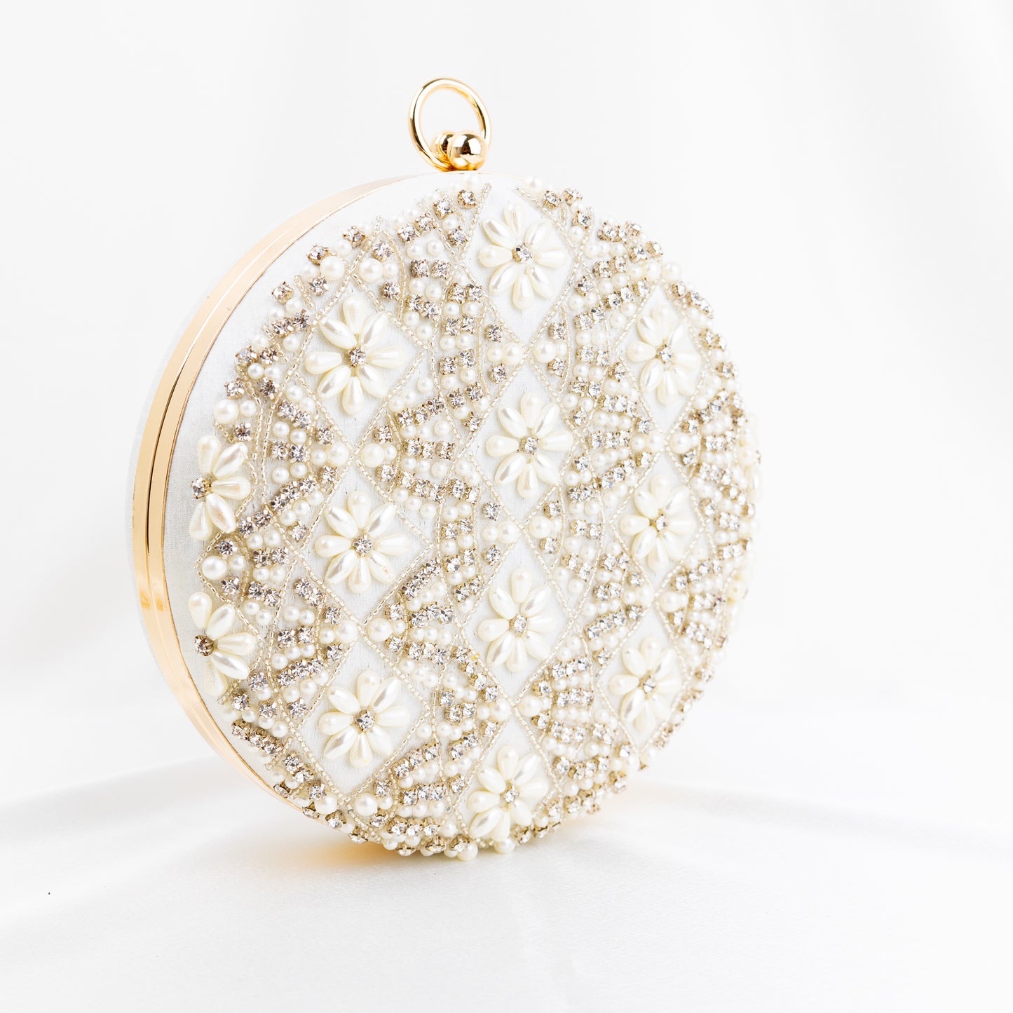 Amira Pearl Clutch