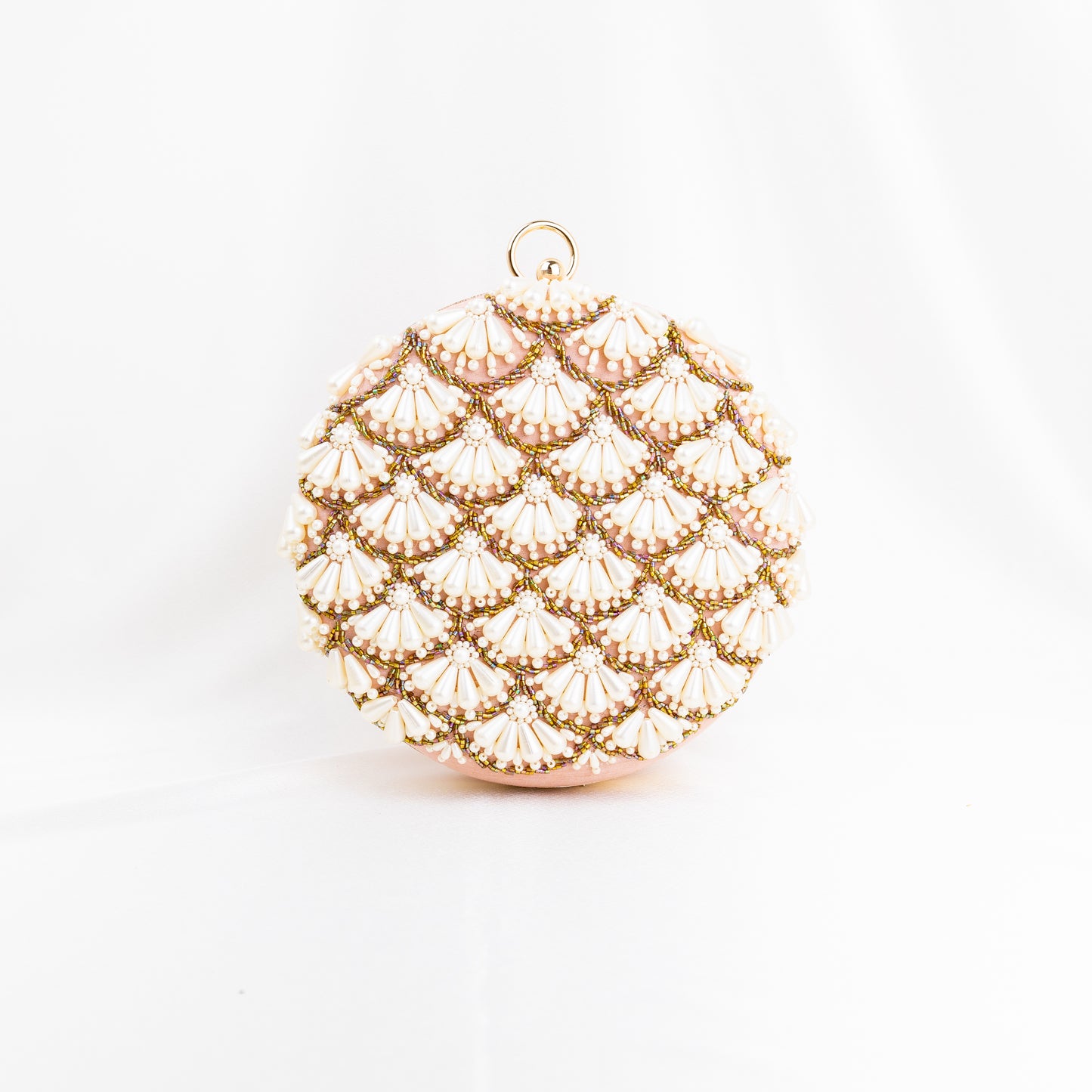 Pearl Rose Clutch