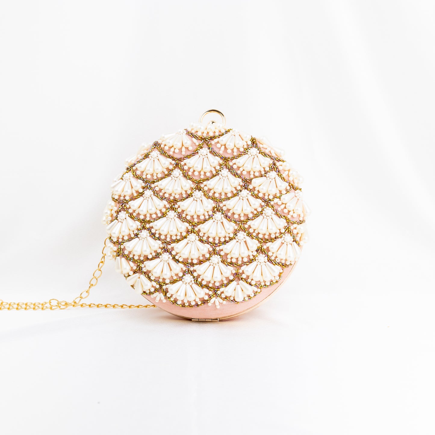 Pearl Rose Clutch